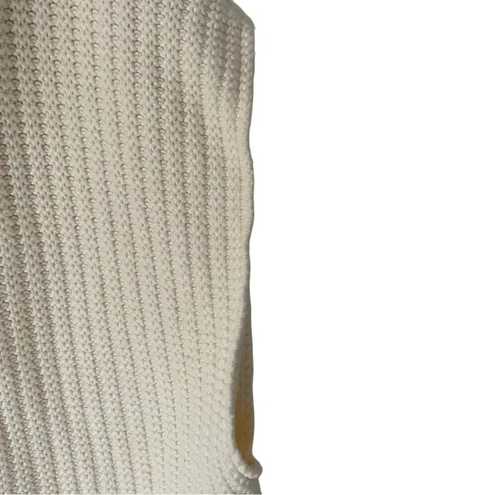 Free People Keep It Simple Cowl Neck Ivory Cream Sweater size XS
